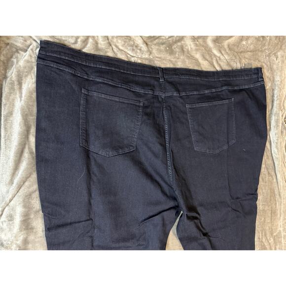 NWT Universal Standard Size 36 Petite Dark Indigo Seine Jeans Skinny 24” - Picture 8 of 12